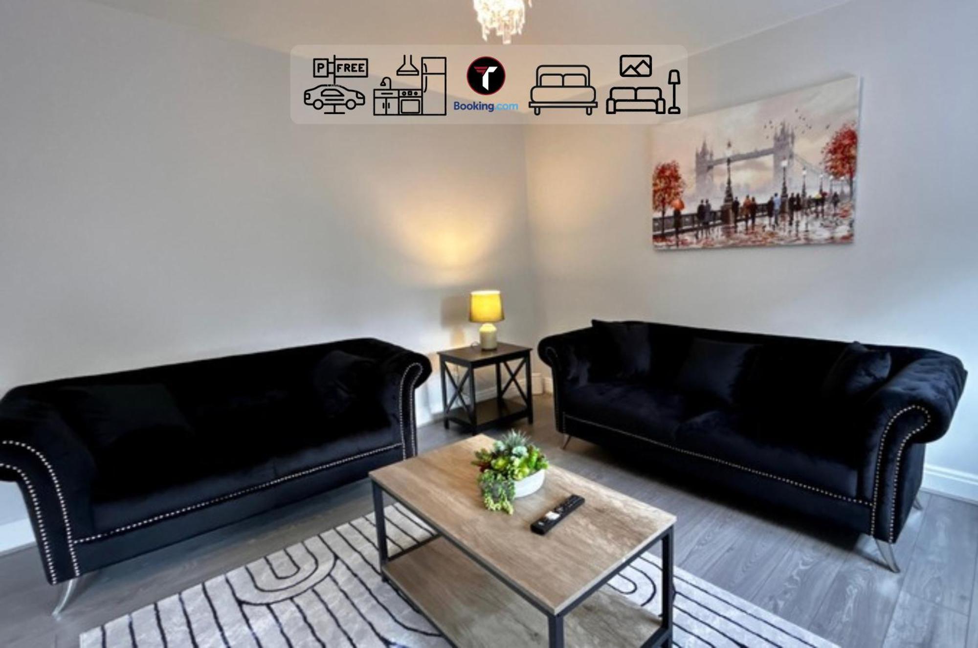 Spacious 4 Bedroom By Tara Stays Short Lets & Serviced Accommodation Aldershot With Free Wifi & Garden Exterior photo